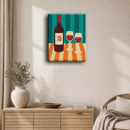 Asiatisk vin | Maleri etter tall