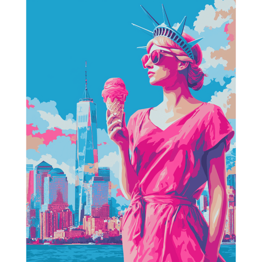 American dream | Paint by Number-Paint by numbers