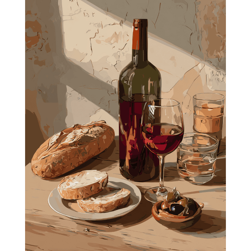 A Taste of Tuscany | Paint by Number