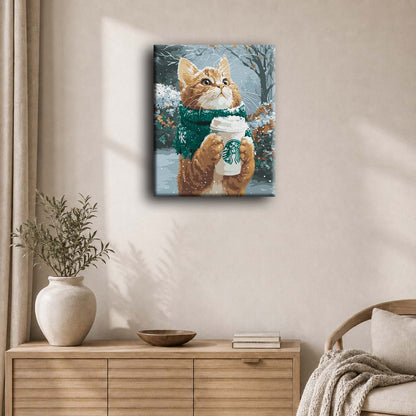 Warm paws | Paint by Number
