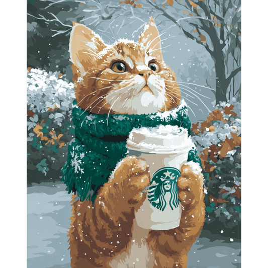 Warm paws | Paint by Number-Paint by numbers