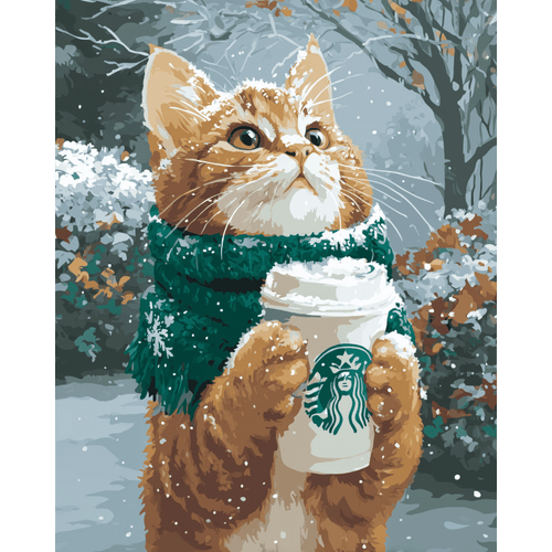 Warm paws | Paint by Number