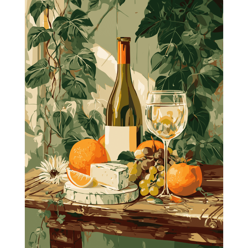 A taste of Provence | Paint by Number-Paint by numbers