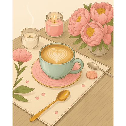 Romantic mood | Paint by Number-Paint by numbers