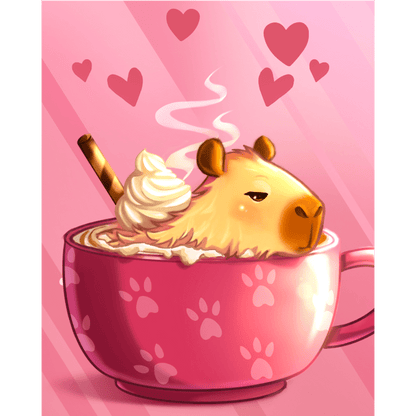 Capyccino - By Vink-Paint by numbers