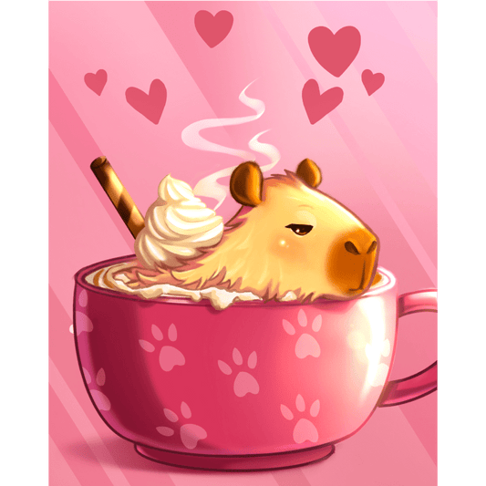 Capyccino - By Vink-Paint by numbers