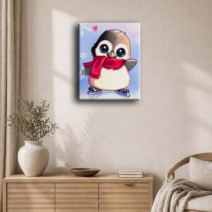 Ice Skating Penguin – By Vink