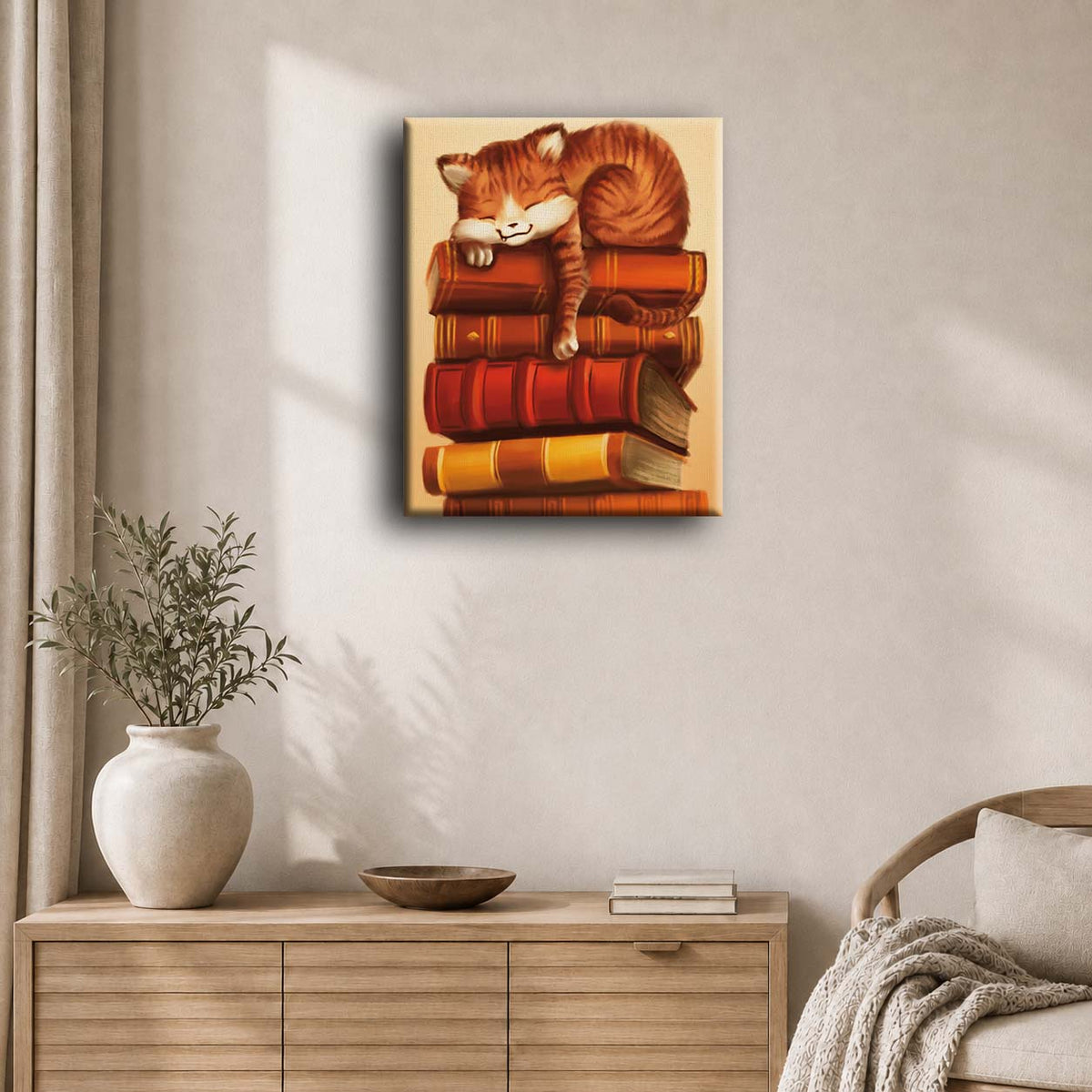 Sleeping Cat – By Vink