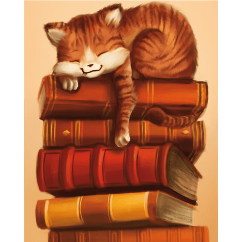 Sleeping Cat - By Vink