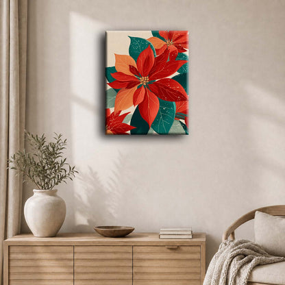 Desemberblomst | Maleri etter tall
