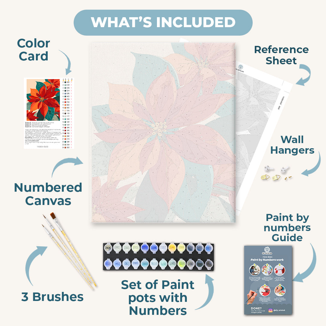 Bloom of December | Paint by Number
