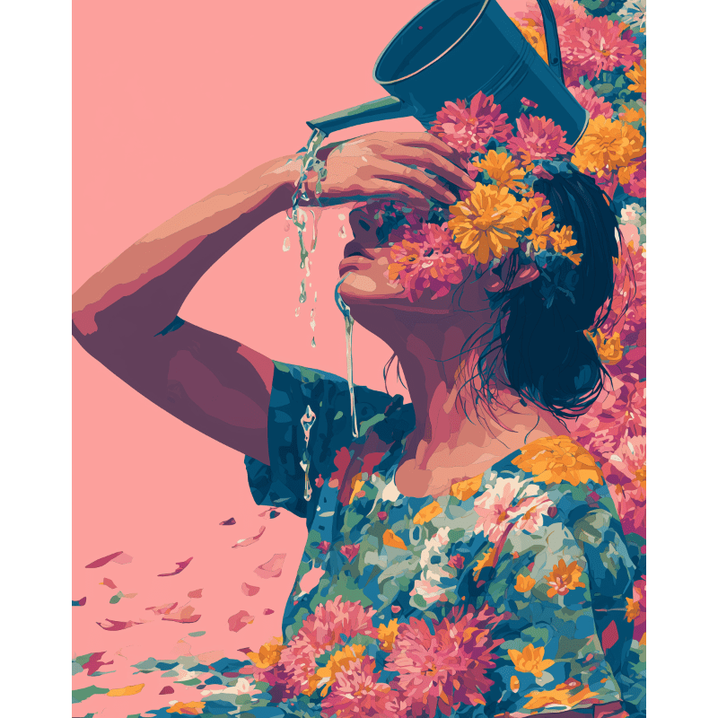 Bloom Within | Paint by Number-Paint by numbers