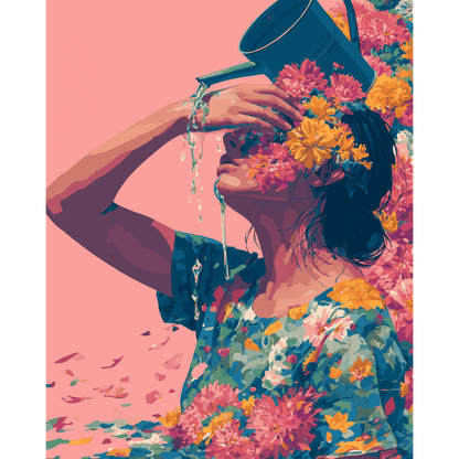 Bloom Within | Paint by Number-Paint by numbers