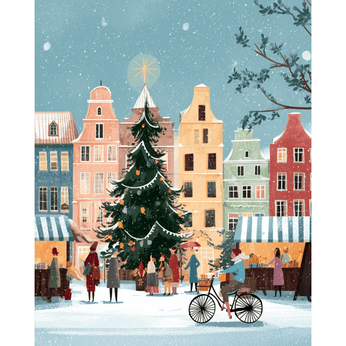 European winter | Paint by Number