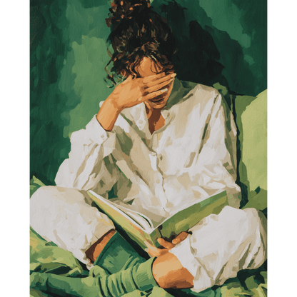 Reading time | Paint by Number-Paint by numbers