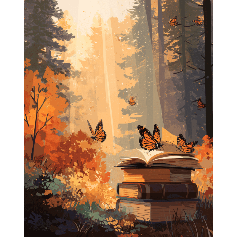 Autumn tales | Paint by Number-Paint by numbers