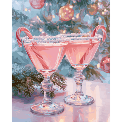 Christmas Punch | Paint by Number-Paint by numbers