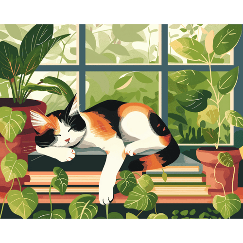 Peaceful sleep | Paint by Number