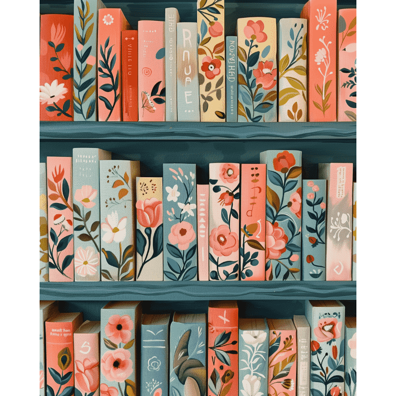 Floral tales | Paint by Number-Paint by numbers