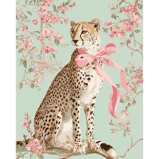 The pink ribbon | Paint by Number-Paint by numbers