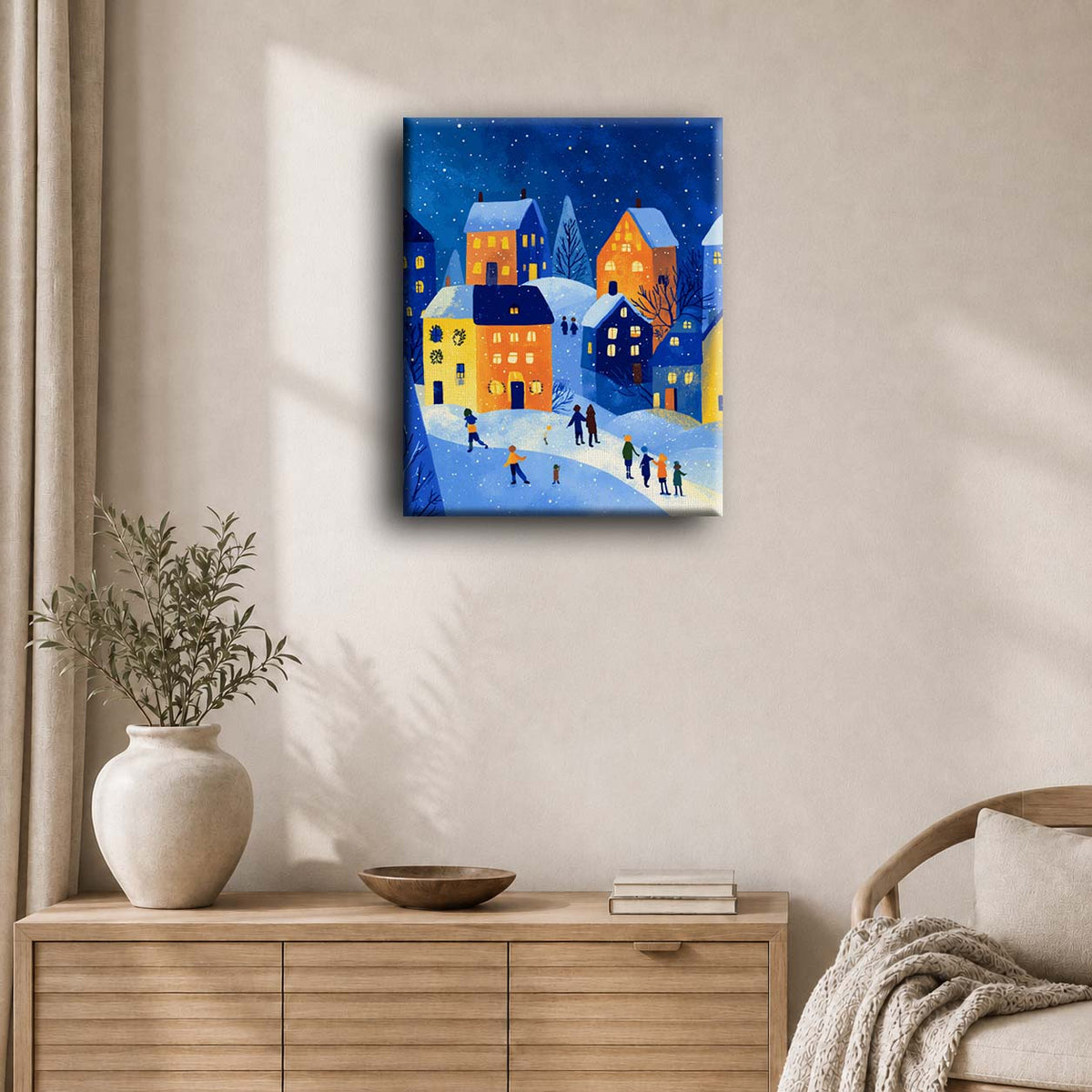 Twinkle town | Paint by Number