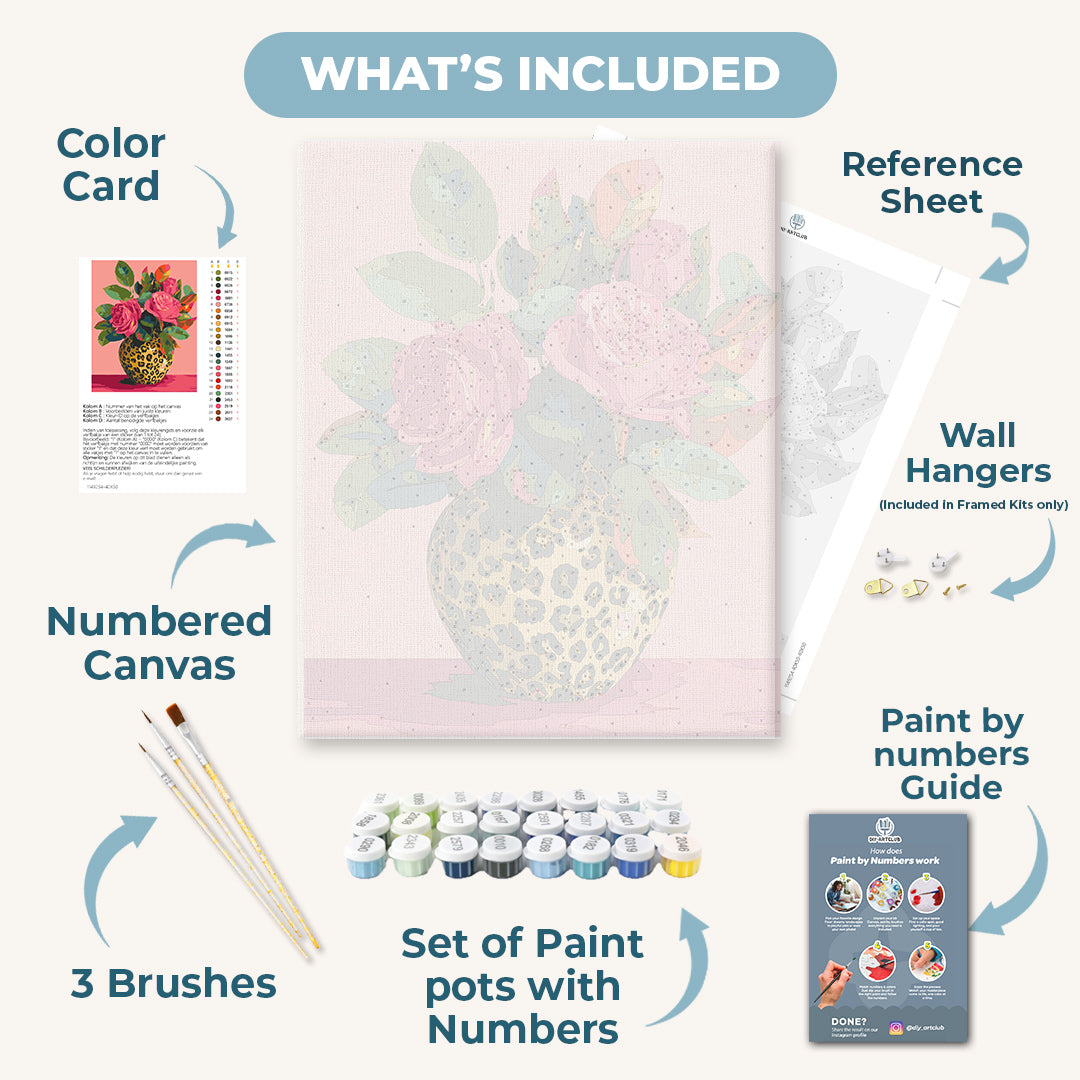 Wild Roses | Paint by Number