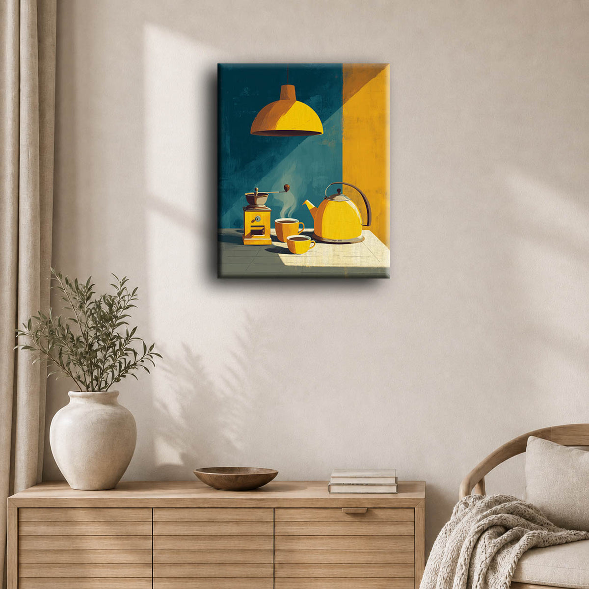 Geometry of yellow | Paint by Number