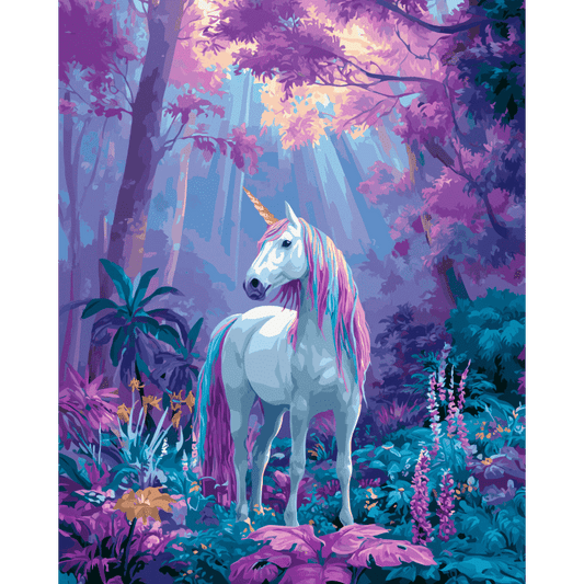 Magical woods | Paint by Number- Paint by Numbers