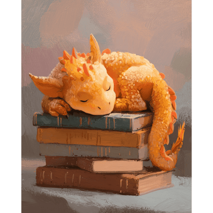 Guardian of wisdom | Paint by Number-Paint by numbers