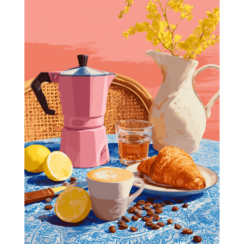Brewed for Sunshine | Paint by Number- Paint by Numbers
