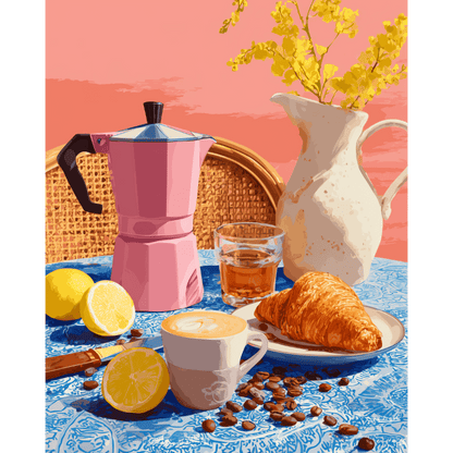 Brewed for Sunshine | Paint by Number- Paint by Numbers