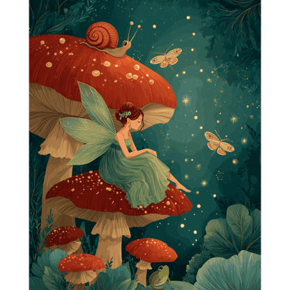 A night time fantasy | Paint by Number- Paint by Numbers