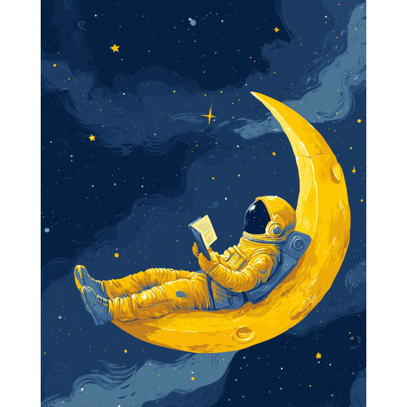 Moonrest | Paint by Number- Paint by Numbers