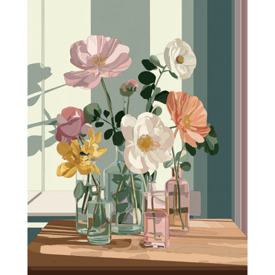 Beauty in glass | Paint by Number