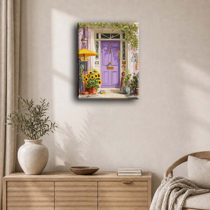Porte violette | Peinture à numéros
