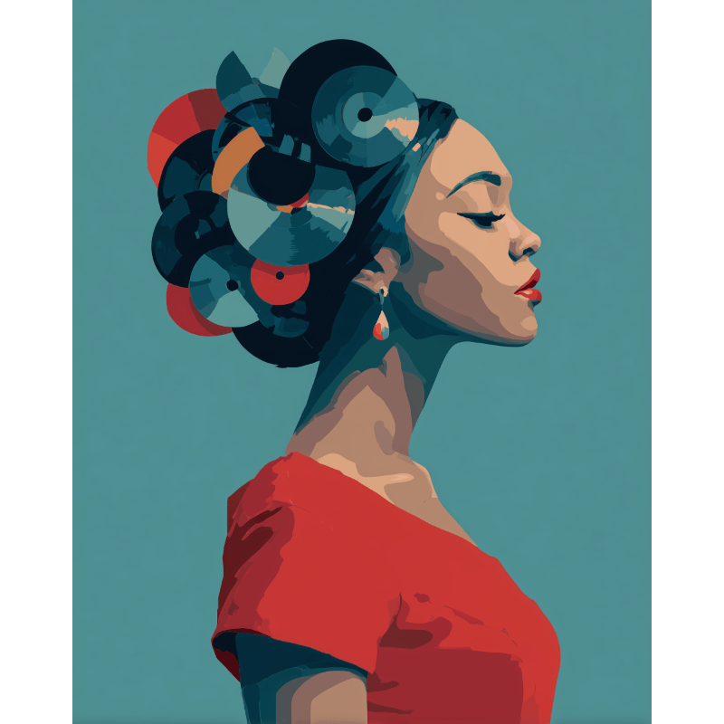 Queen of Soul | Paint by Number- Paint by Numbers