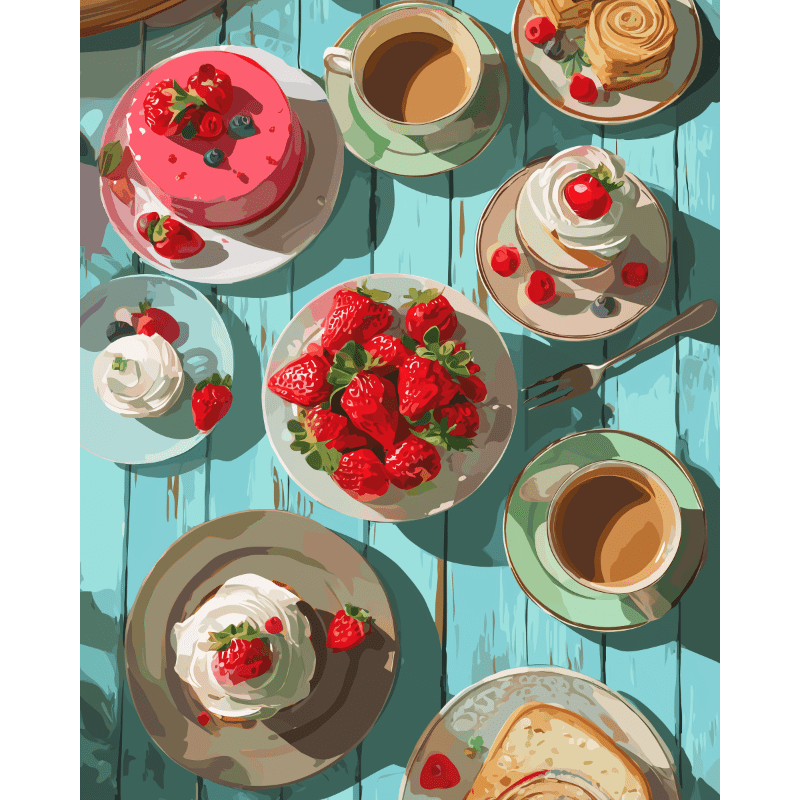 Dream of sweet tooth | Paint by Number- Paint by Numbers