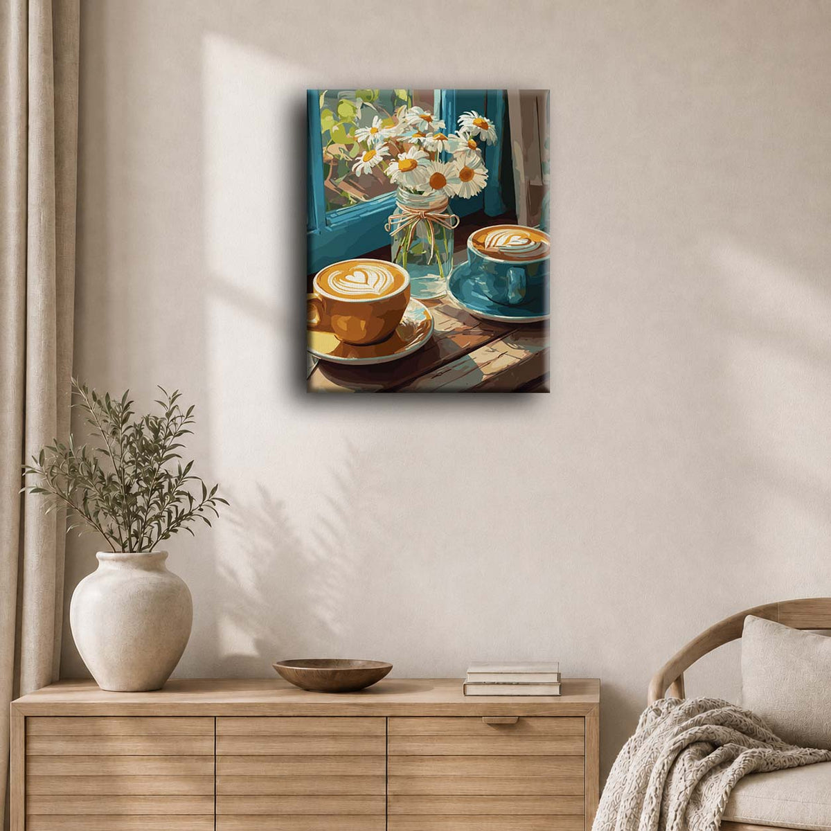 Landsbynostalgi | Maleri etter tall
