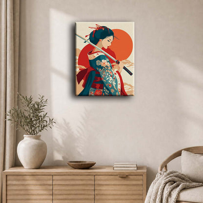 Couper le soleil | Peinture à numéros