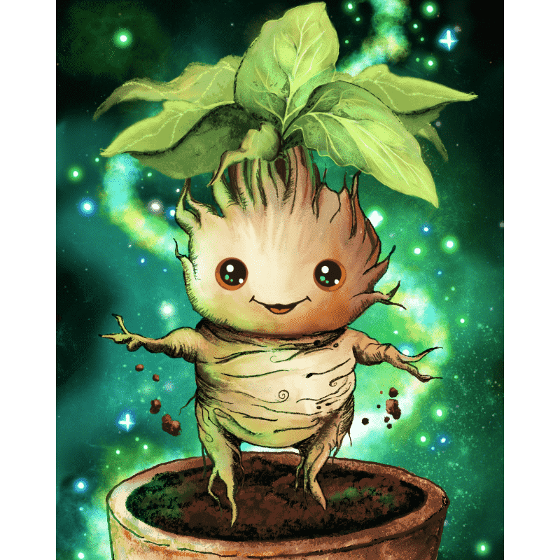 Alraune - By Tiny Tami | Paint by Number- Paint by Numbers
