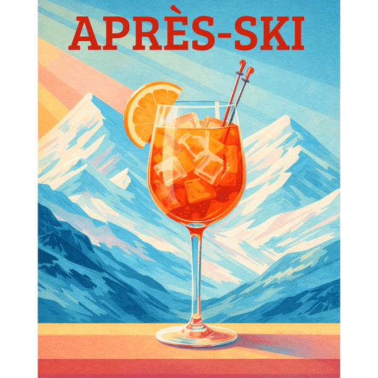 Après-Ski Aperol | Paint by Number- Paint by Numbers