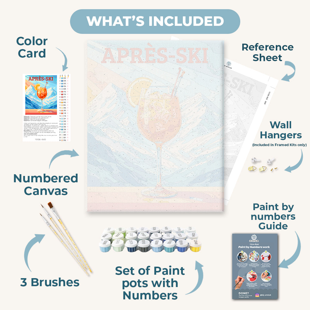 Après-Ski Aperol | Paint by Number