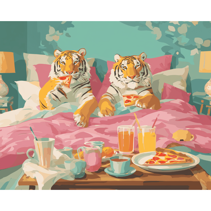 Movie night | Paint by Number- Paint by Numbers