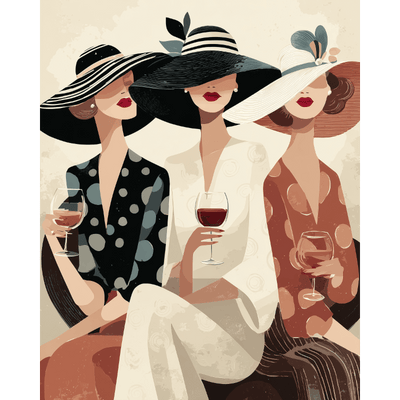 Wine time | Paint by Number