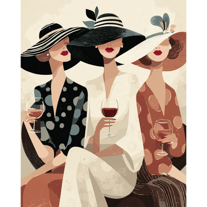 Wine time | Paint by Number- Paint by Numbers