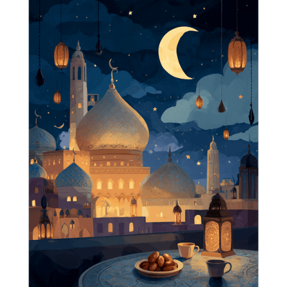 Ramadan | Paint by Number- Paint by Numbers