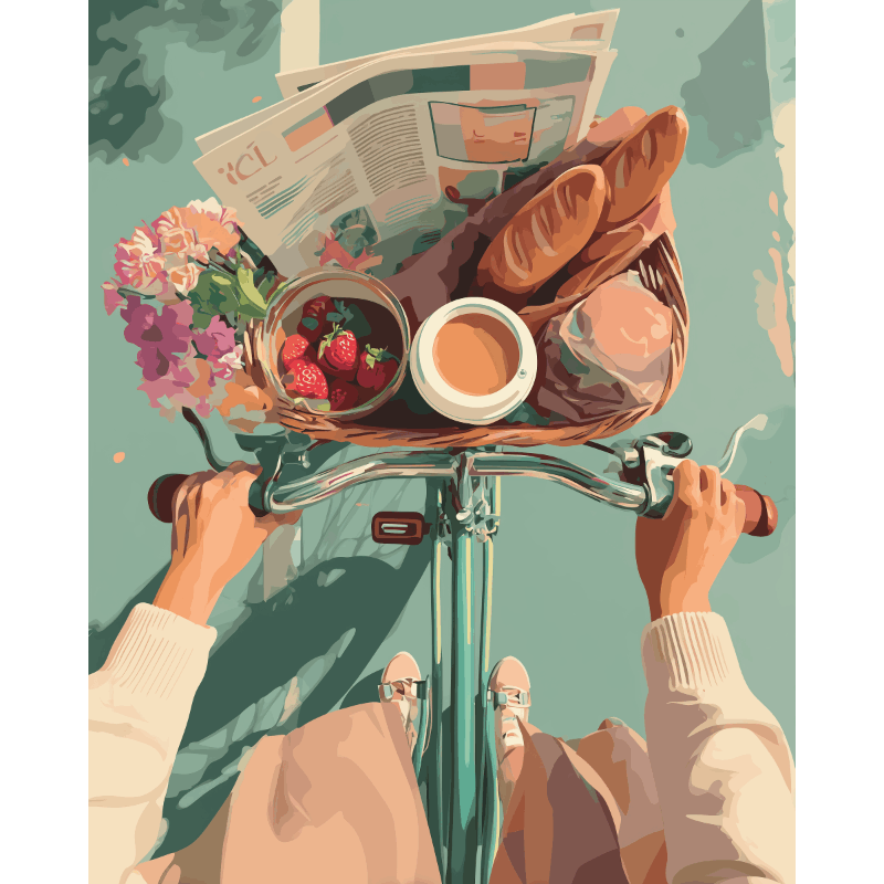 Early ride | Paint by Number- Paint by Numbers