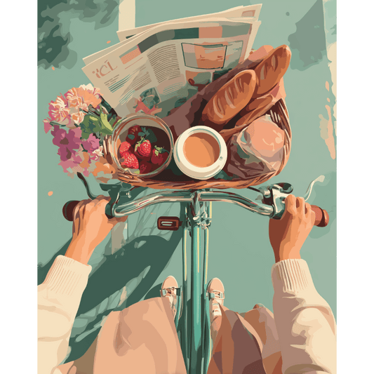 Early ride | Paint by Number- Paint by Numbers