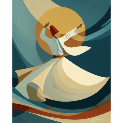 Whirling Dervish | Paint by Number- Paint by Numbers