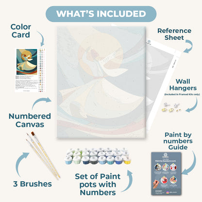 Whirling Dervish | Paint by Number